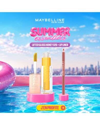 MAYBELLINE PACK LIFTER GLOSS HONEY 026 HONEY + LIP LINER 007 BIG LIFT
