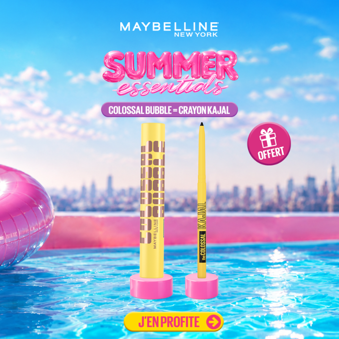 MAYBELLINE OFFRE SPECIALE COLOSSAL BUBBLE + COLOSSAL KAJAL
