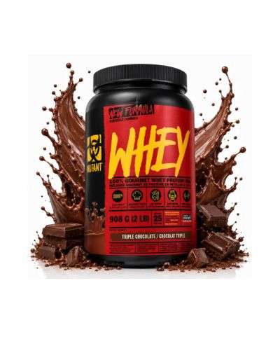 MUTANT WHEY CHOCOLAT TRIPLE 908G