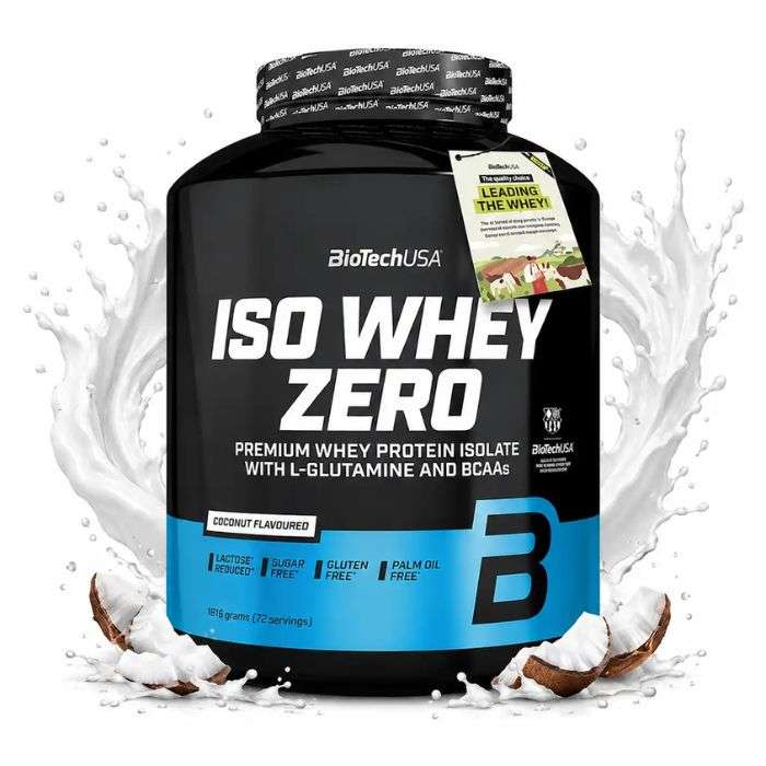 BIOTECHUSA ISO WHEY ZERO COCONUT FLAVOUR 1816G