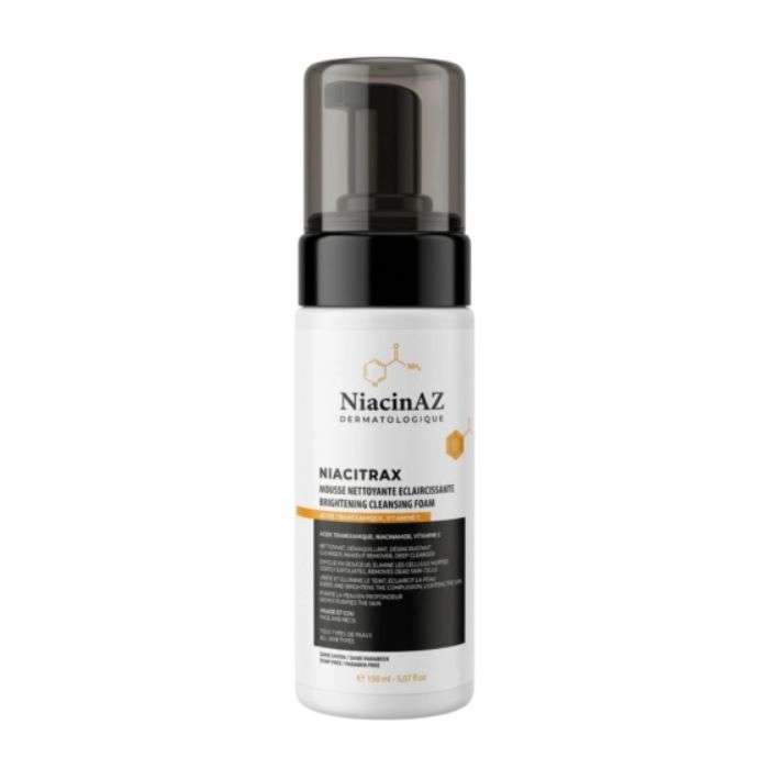NIACINAZ NIACITRAX MOUSSE NETTOYANTE ECLAIRCISSANTE 150 ML