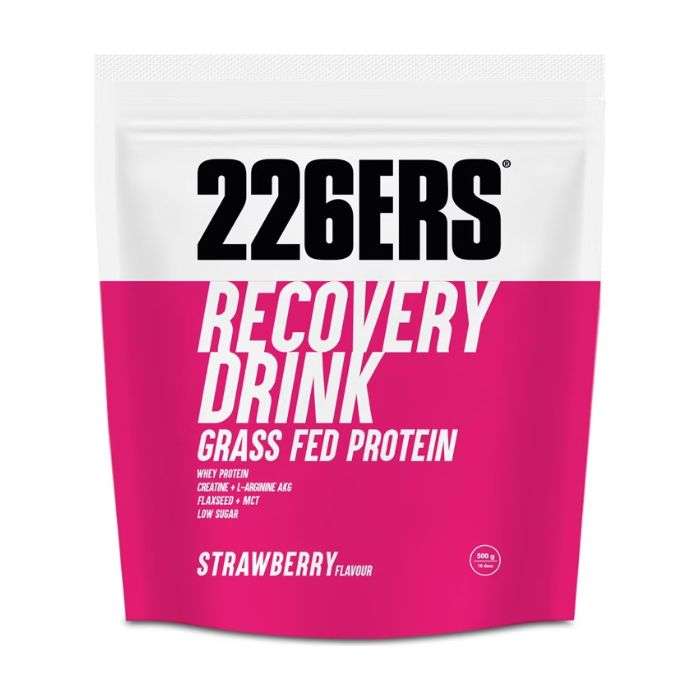 226ERS RECOVERY DRINK GRASS FED PROTEIN STRAWBERRY FLAVOUR 500 G