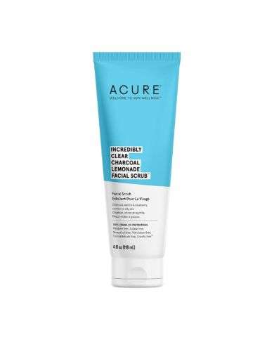 ACURE INCREDIBLY CLEAR CHARCOAL LEMONADE GOMMAGE 118ML