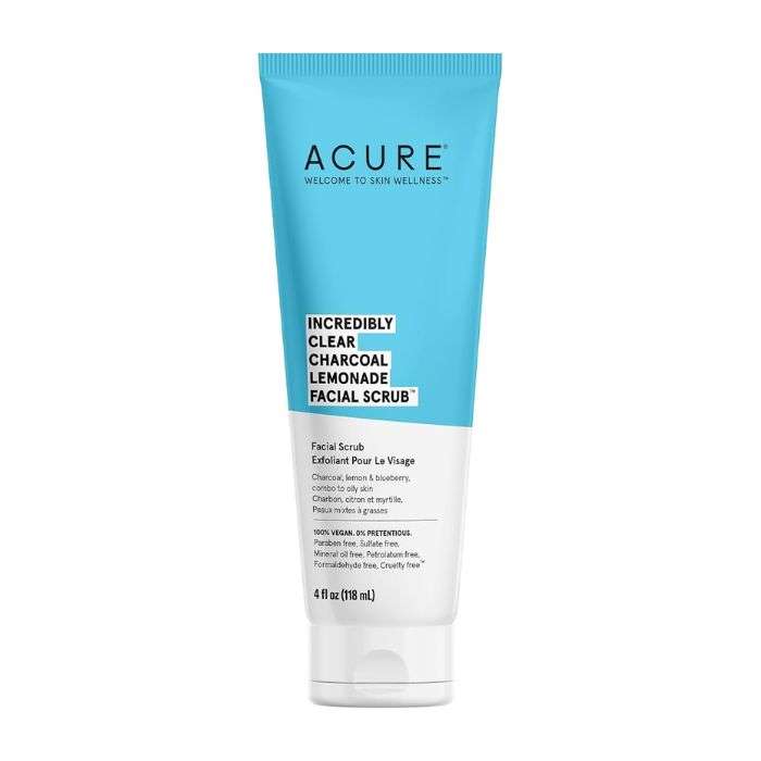 ACURE INCREDIBLY CLEAR CHARCOAL LEMONADE GOMMAGE 118ML
