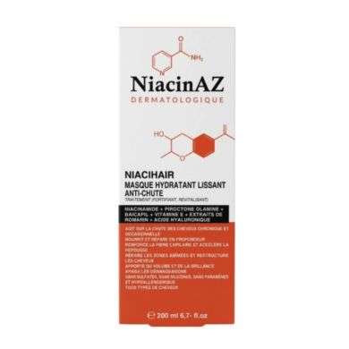 NIACINAZ NIACIHAIR MASQUE HYDRATANT LISSANT ANTI CHUTE 200 ML