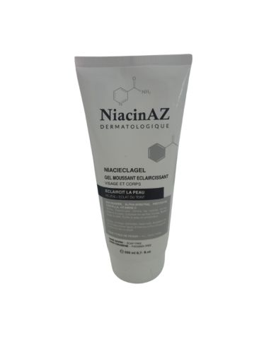NIACINAZ NIACIECLAGEL GEL MOUSSANT ECLAIRCISSANT VISAGE ET CORPS 200 ML