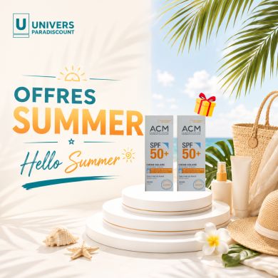 ACM OFFRE 1 CREME SOLAIRE SPF 50+ TOUS TYPES DE PEAUX 40 ML ACHETER +1 OFFERTE