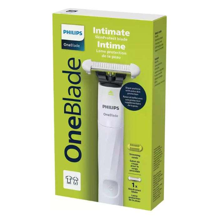 PHILIPS ONEBLADE INTIMATE RASOIR ET TONDEUSE ZONE INTIME