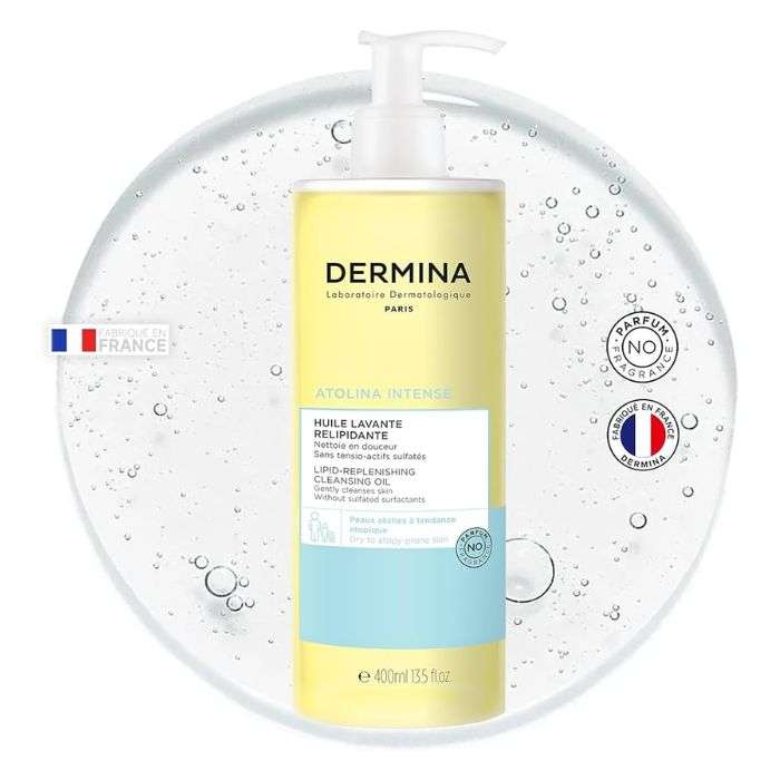 DERMINA ATOLINA INTENSE HUILE LAVANTE RELIPIDANTE 400ML