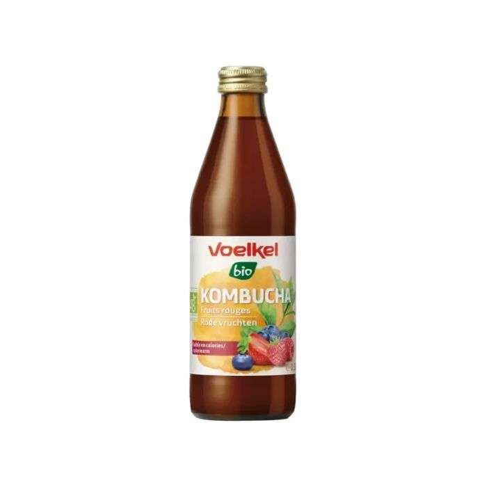 VOELKEL BIO KOMBUCHA FRUITS ROUGES 330ML