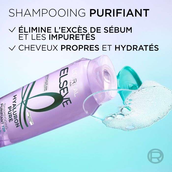 ELSEVE HYALURON PURE SHAMPOING PURIFIANT 200ML