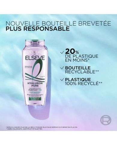 ELSEVE HYALURON PURE SHAMPOING PURIFIANT 400ML