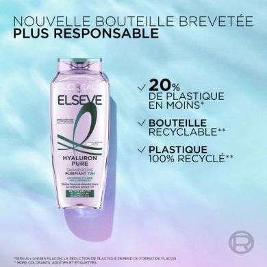 ELSEVE HYALURON PURE SHAMPOING PURIFIANT 400ML