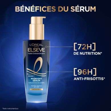 ELSEVE HUILE EXTRAORDINAIRE SERUM MIDNIGHT 100ML
