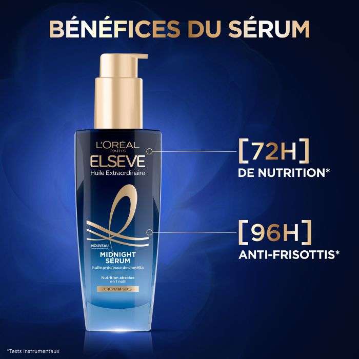 ELSEVE HUILE EXTRAORDINAIRE SERUM MIDNIGHT 100ML