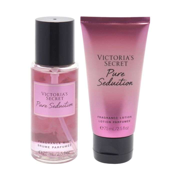VICTORIAS SECRET PURE SEDUCTION COFFRET BRUME 75ML+ LOTION 75ML