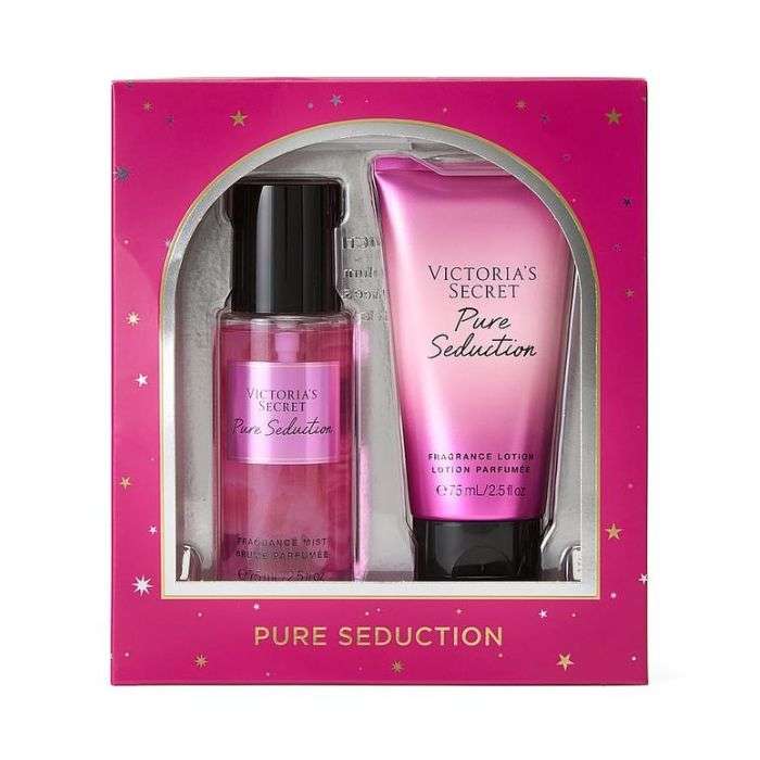 VICTORIAS SECRET PURE SEDUCTION COFFRET BRUME 75ML+ LOTION 75ML