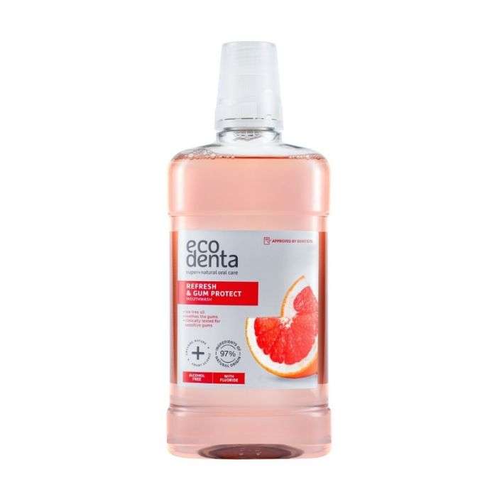 ECODENTA REFRESH AND GUM PROTECT MOUTHWASH 500 ML