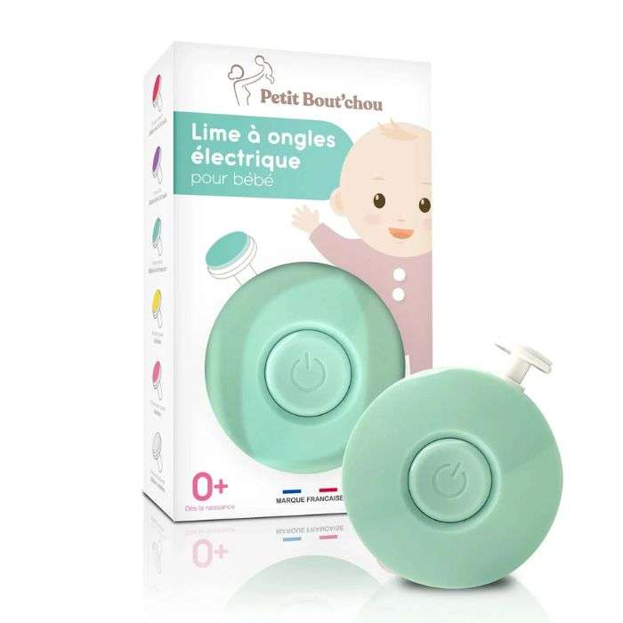 PETIT BOUTCHOU LIME A ONGLES ELECTRIQUE POUR BEBE 0+