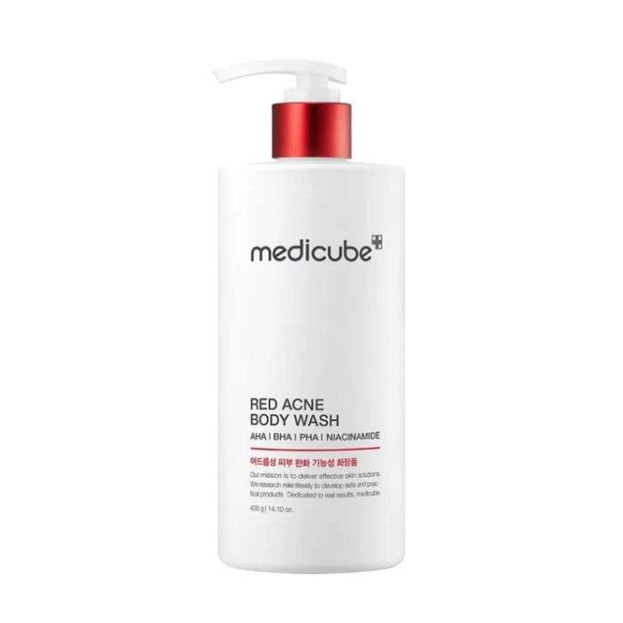 MEDICUBE RED ACNE NETTOYANT CORPS 400G