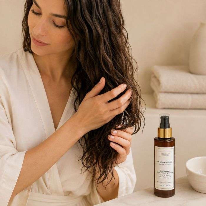 HENDIYA SERUM ONDULE REVITALISANT CHEVEUX BIPHASE KARITE ET COCO 100 ML