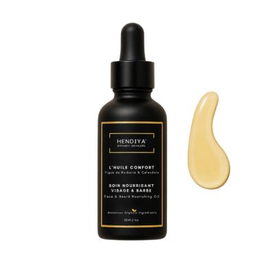 HENDIYA L'HUILE CONFORT SOIN NOURRISANT VISAGE ET BARBE 30 ML