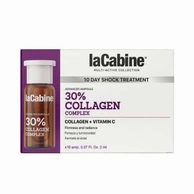 LA CABINE 10 JOURS TRAITEMENT 30% COLLAGEN COMPLEXE 10 AMPOULES