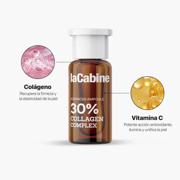 LA CABINE 10 JOURS TRAITEMENT 30% COLLAGEN COMPLEXE 10 AMPOULES