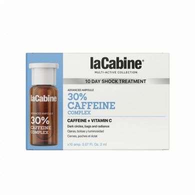 LA CABINE 10 JOURS TRAITEMENT 30% CAFFEINE COMPLEXE 10 AMPOULES