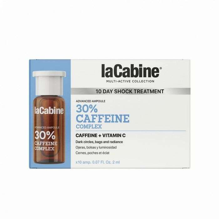 LA CABINE 10 JOURS TRAITEMENT 30% CAFFEINE COMPLEXE 10 AMPOULES