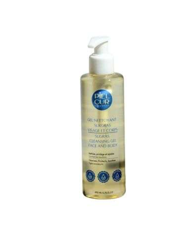 PIELCUR COSMETICA GEL NETTOYANT SURGRAS VISAGE ET CORPS 200 ML