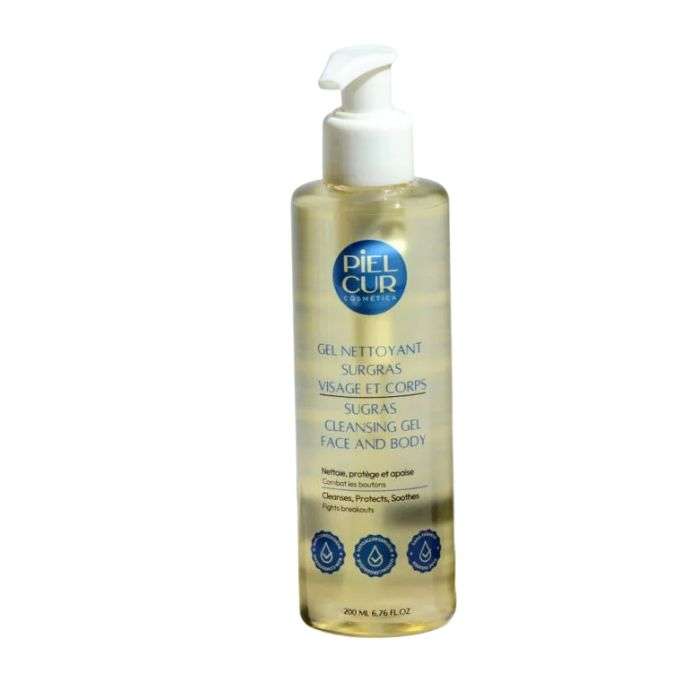 PIELCUR COSMETICA GEL NETTOYANT SURGRAS VISAGE ET CORPS 200 ML