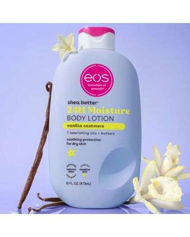 EOS SHEA BETTER 24 H MOISTURE BODY LOTION VANILLA CASHMERE 473 ML
