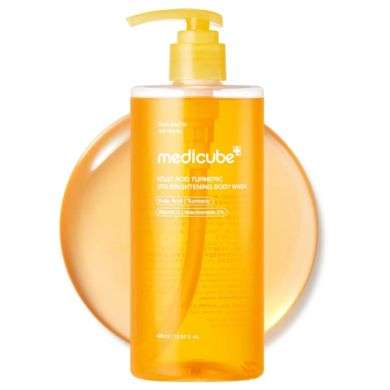 MEDICUBE KOJIC ACID TURMERIC VITA BRIHTENING BODY WASH 400 ML