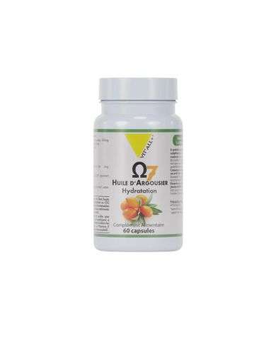 VITALL+ HUILE D ARGOUSIER HYDRATATION 60 CAPSULES