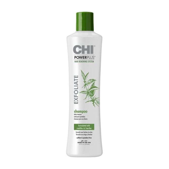 CHI POWER PLUS EXFOLIATE SHAMPOING NETTOYANT QUOTIDIEN 355ML