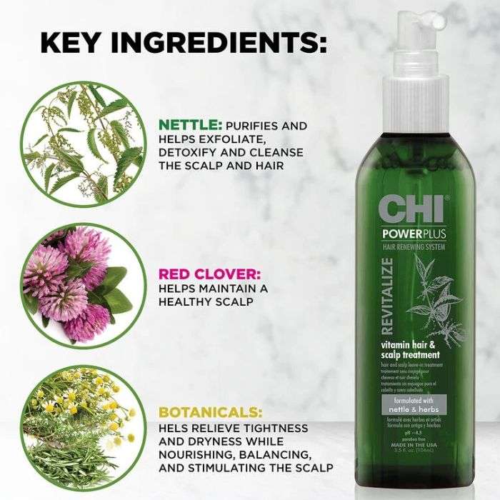 CHI POWER PLUS REVITALIZE HAIR AND SCALP TREATMENT 104 ML