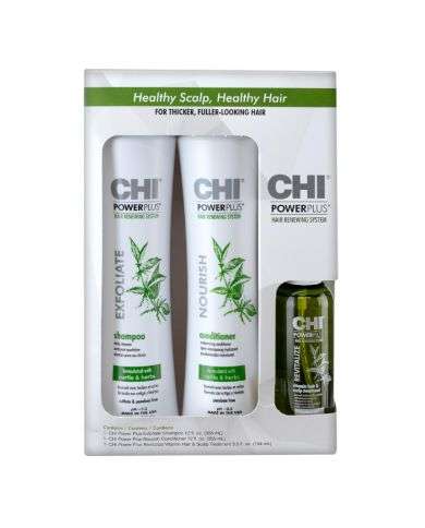 CHI COFFRET POWER PLUS HAIR RENEWING SYSTEM