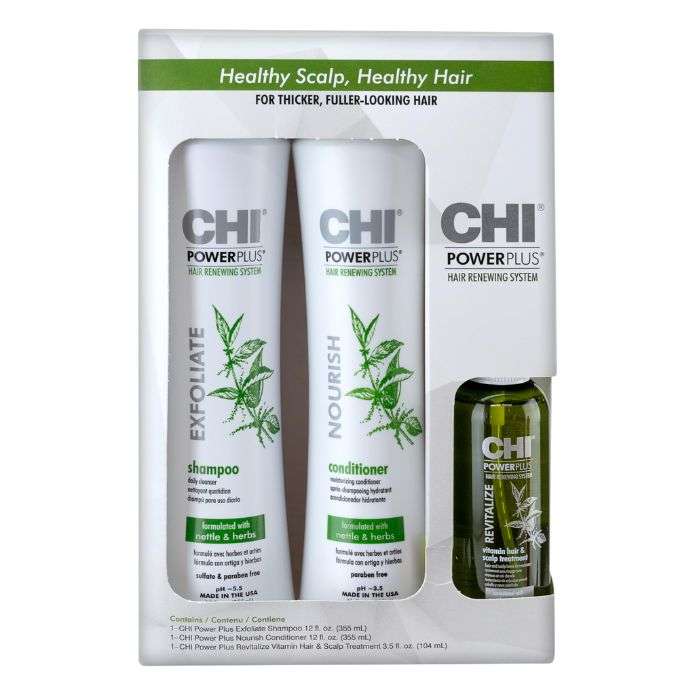 CHI COFFRET POWER PLUS HAIR RENEWING SYSTEM