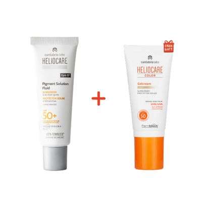 CANTABRIA OFFRE HELIOCARE 360 PIGMENT SOLUTION FLUID SPF 50 + HELIOCARE COLOR GELCREAM TEINTE LIGHT OFFERT