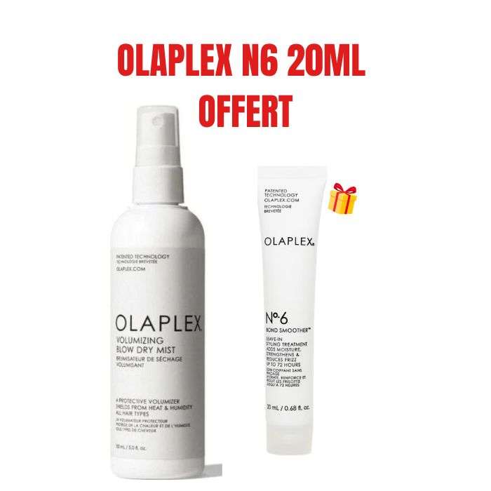 OLAPLEX OFFRE BRUME SECHE VOLUMISANTE 150 ML + OLAPLEX N6 20ML OFFERT