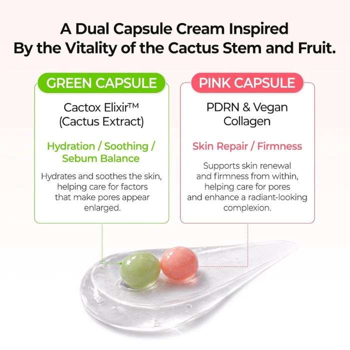 DR MELAXIN CACTOX PORE RELIEF DUAL CAPSULE CREAM 65 G