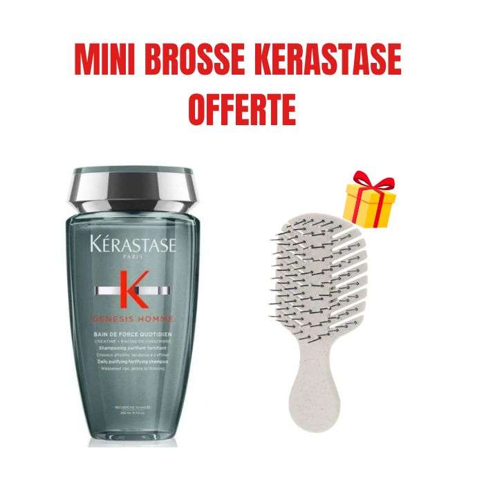KERASTASE GENESIS HOMME BAIN DE FORCE QUOTIDIEN SHAMPOING FORTIFIANT CHEVEUX FINS 250 ML
