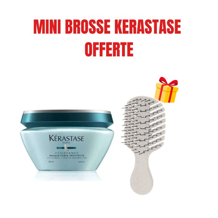 KERASTASE OFFRE RESISTANCE MASQUE FORCE ARCHITECTE 200ML + MINI BROSSE OFFERTE