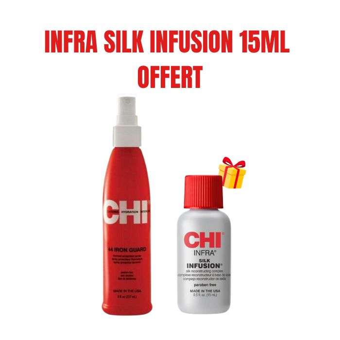 CHI OFFRE 44 IRON GUARD 237 ML + INFRA SILK INFUSION 15 ML OFFERT