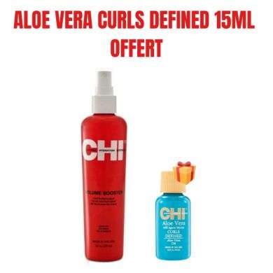 CHI OFFRE VOLUME BOOSTER LIQUIDE VOLUMINISANT GLACE 237ML+ ALOE VERA CURLS DEFINED 15 ML OFFERT