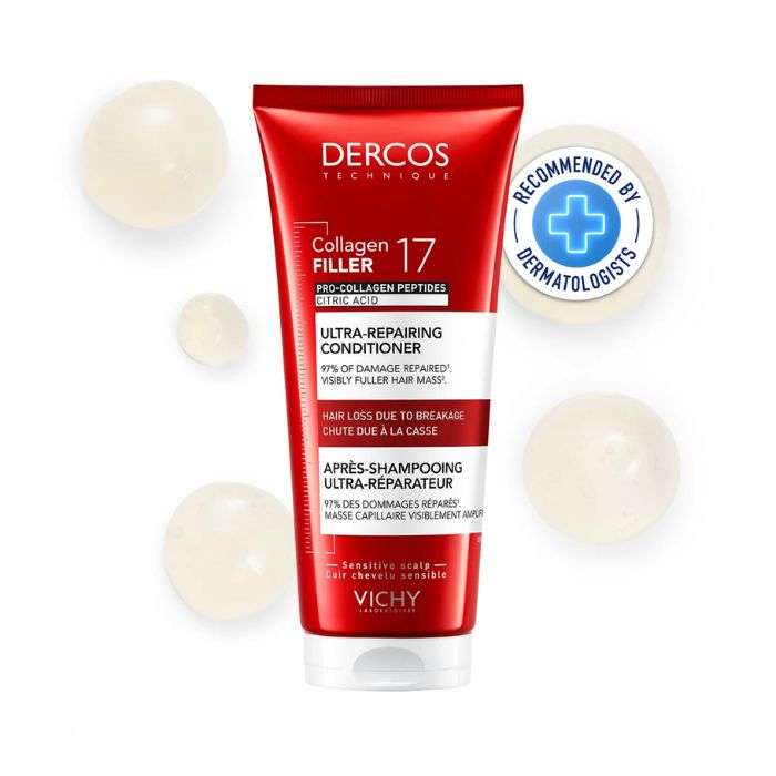 DERCOS COLLAGEN FILLER 17 SHAMPOOING ULTRA REPARATEUR 200 ML