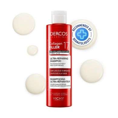DERCOS COLLAGEN FILLER 17 SHAMPOOING ULTRA REPARATEUR 200 ML