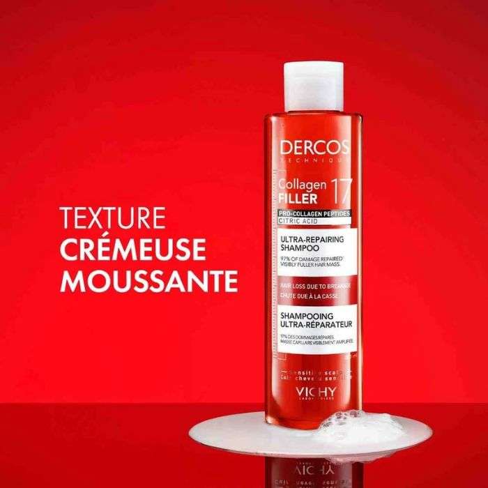 DERCOS COLLAGEN FILLER 17 SHAMPOOING ULTRA REPARATEUR 200 ML