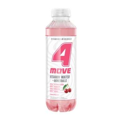 4 MOVE VITAMIN WATER + MINERALS CHERRY FLAVOUR 556 ML